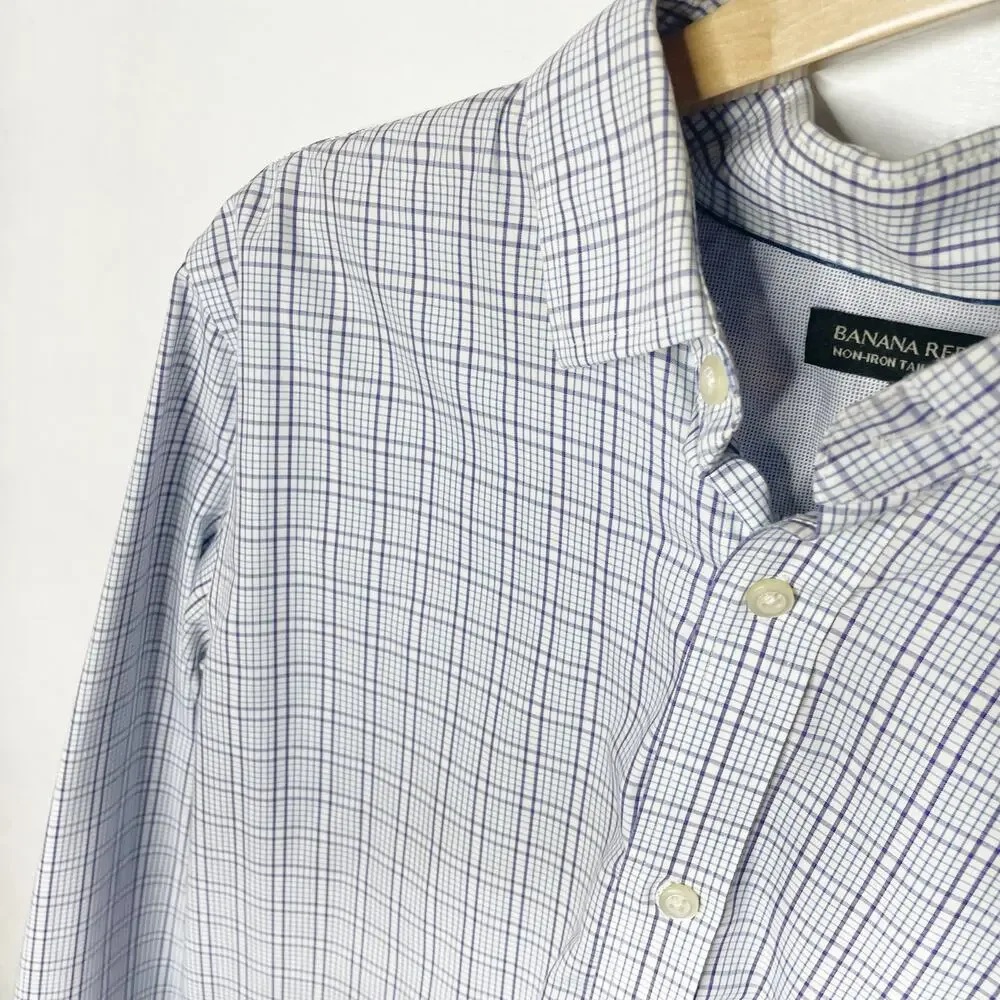 BANANA REPUBLIC Blue Dress Shirt